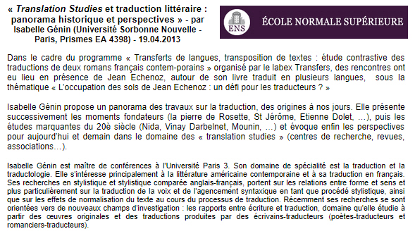 rencontre traduction français
